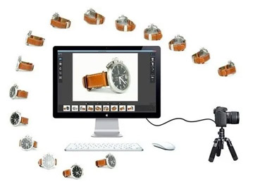 watch on monitor with dslr camera