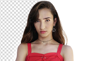 girl image background remove
