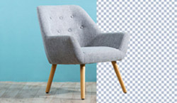 background remove from chair