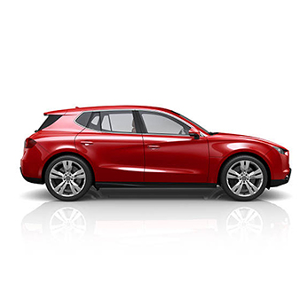 red car retouching