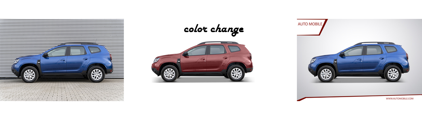 automobile car color editing