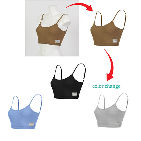 women dress colour change editing