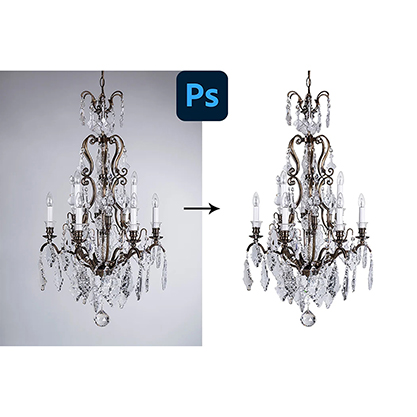 crystal chandelier retouchingi