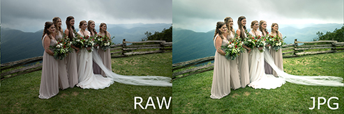 weddeing photo editing image